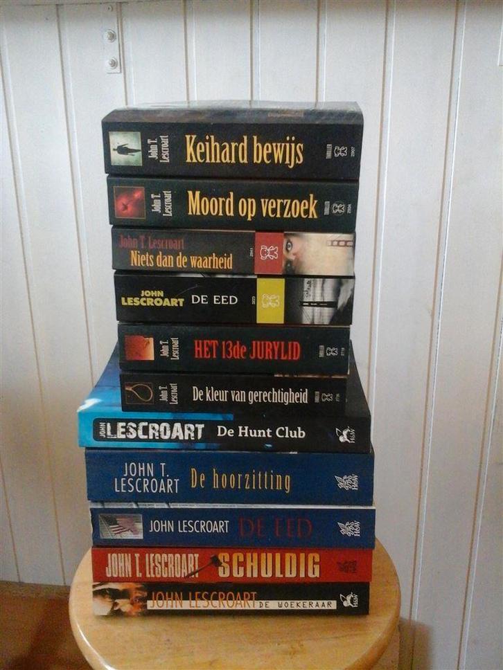 TB10-john t. lescroart-de hunt club, Boeken, Thrillers, Nieuw, Ophalen of Verzenden