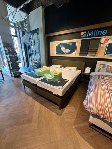 NIEUWE Mline Elite boxspring 180/210 50% korting! Coolmotion beschikbaar voor biedingen