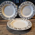 Emma Bridgewater 3 x dinerbord Toast en Marmelade, Huis en Inrichting, Keuken | Servies, Verzenden, Nieuw, Bord(en), Overige stijlen