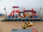 lego 12v trein station set 7824, Kinderen en Baby's, Speelgoed | Duplo en Lego, Ophalen of Verzenden, Gebruikt, Complete set, Lego