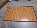 Bamboe badmat 80 45, Aziatisch, Gebruikt, 100 tot 150 cm, Bruin