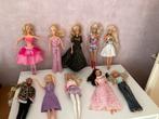 Barbies met allerlei accesoires, Ophalen of Verzenden, Gebruikt, Poppenhuis
