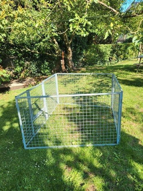 Puppyren/ hondenren., Dieren en Toebehoren, Hondenhokken, Gebruikt, 65 tot 100 cm, 110 cm of meer, Ophalen