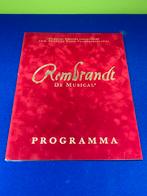Rembrandt de Musical - Programmaboek Carré 2006, Ophalen of Verzenden, Zo goed als nieuw, Catalogus