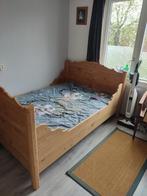 grenen bed, Huis en Inrichting, Slaapkamer | Bedden, Gebruikt, 140 cm, Hout, Ophalen