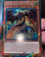 Yu-Gi-Oh! Slifer the Sky Dragon RA03 1st Edition !, Ophalen of Verzenden, Zo goed als nieuw, Losse kaart, Foil