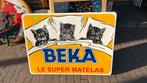 Reclamebord emaille replica, Ophalen of Verzenden, Zo goed als nieuw, Reclamebord