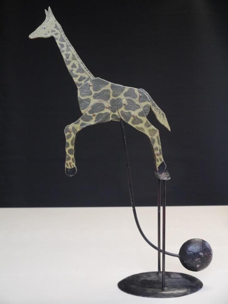 bewegende giraf, Antiek en Kunst, Curiosa en Brocante, Ophalen of Verzenden