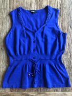 ***Undici*** gebreide dames top blauw maat 42 NIEUW, Blauw, Maat 42/44 (L), Undici, Nieuw