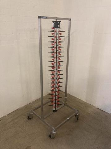 Te koop verrijdbaar plate mate borden rek beschikbaar voor biedingen