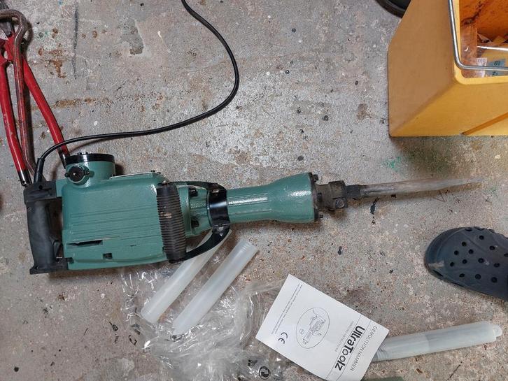 Zware sloophamer te huur, Doe-het-zelf en Verbouw, Gereedschap | Overige machines, Zo goed als nieuw, Ophalen