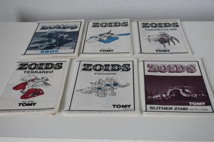 Transformers Zoids Tomy Terrared Stegazoid Tarantulon G1, Verzamelen, Transformers, Gebruikt, G1, Ophalen of Verzenden