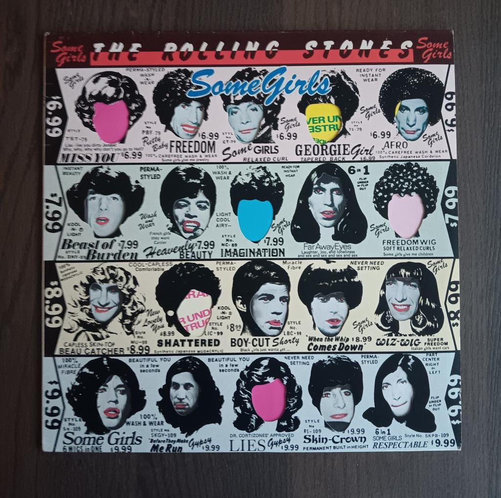 The Rolling Stones - Some Girls - Rood Vinyl - LP, Ophalen of Verzenden, Zo goed als nieuw, 12 inch, Poprock