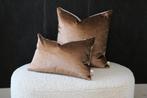 Luxe Sierkussens - Designstof - SALE, Huis en Inrichting, Ophalen of Verzenden, Nieuw, Bruin, Vierkant