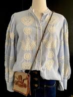 ANTIK BATIK top Lonneke Nooteboom blouse zeer goede staat M, Ophalen of Verzenden, Zo goed als nieuw, Zwart