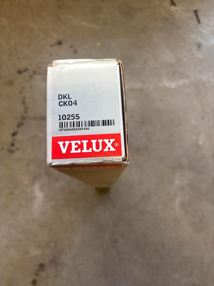 Velux DKL CK04 Rolgordijn - Nieuw in doos!, Doe-het-zelf en Verbouw, Rolluiken, Nieuw, Minder dan 100 cm, Grijs, Ophalen of Verzenden