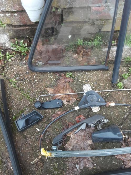 Compleet raammechanisme rechter achterdeur golf / jetta mk2, Auto-onderdelen, Ruiten en Toebehoren, Volkswagen, Gebruikt, Ophalen of Verzenden