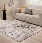 Vloerkleed Impact Grijs 160x230 cm Kwantum marmer look, Ophalen, Gebruikt, 150 tot 200 cm, Rechthoekig