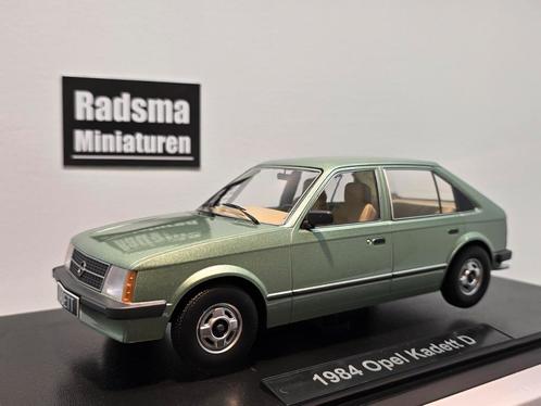 Opel kadett D 5drs 1984 - Groen - 1:18 Triple9, Hobby en Vrije tijd, Modelauto's | 1:18, Nieuw, Ophalen of Verzenden