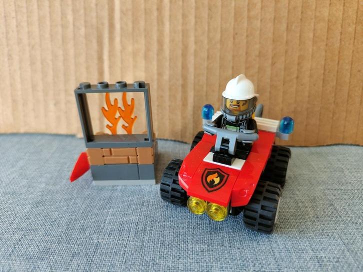 Lego 60105 Fire ATV, Kinderen en Baby's, Speelgoed | Duplo en Lego, Gebruikt, Ophalen of Verzenden