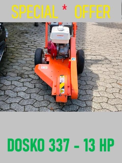 Stobbenfrees / wortelfrees: NEW / USED - KLANT = KONING, Doe-het-zelf en Verbouw, Gereedschap | Freesmachines, Gebruikt, Benzine