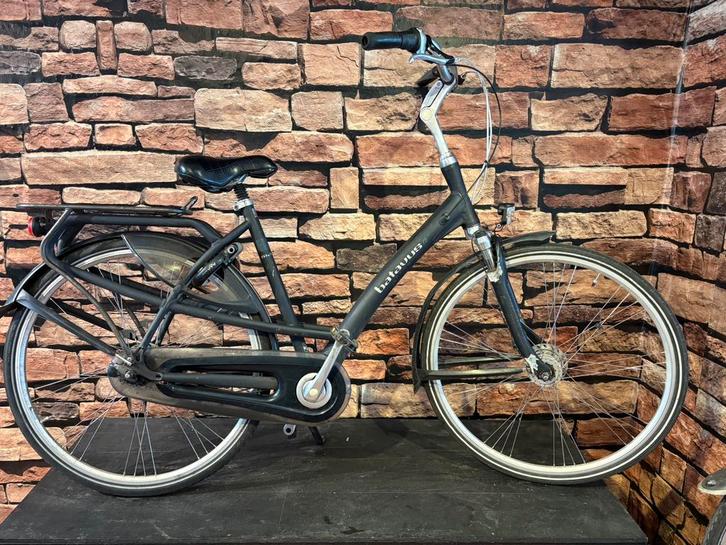 Batavus Mambo dames zwart mat 53 CM, Fietsen en Brommers, Fietsen | Dames | Damesfietsen, Gebruikt, Batavus, Versnellingen, 53 tot 56 cm