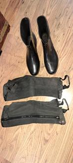 Paardrij laarsjes met kuitbeschermers, Ophalen of Verzenden, Zo goed als nieuw, Schoeisel