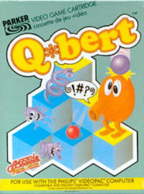 Videopac Game  - Parker Q Bert., Spelcomputers en Games, Games | Overige, Zo goed als nieuw, Ophalen of Verzenden