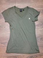 G-star shirt legergroen, Kleding | Dames, Ophalen, Zo goed als nieuw, Korte mouw, Maat 34 (XS) of kleiner