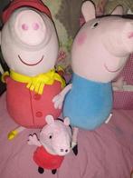 3 Peppa big knuffels, Ophalen of Verzenden, Zo goed als nieuw, Overige typen