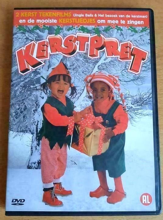 Kerstpret - 2 Kersttekenfilms+ kerstliedjes om mee te zingen, Alle leeftijden, Overige genres, Ophalen of Verzenden, Zo goed als nieuw