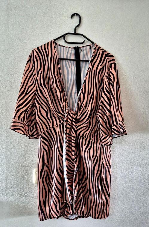 Leuke zomerse jumpsuit streep goud/zwart maat XXL 44/46, Kleding | Dames, Jumpsuits, Nieuw, Maat 46/48 (XL) of groter, Zwart, Verzenden