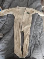 Biologische slaap onesie met voetjes. Dubbel gevoerd, Ophalen of Verzenden, Gebruikt, Minder dan 70 cm, Overige typen