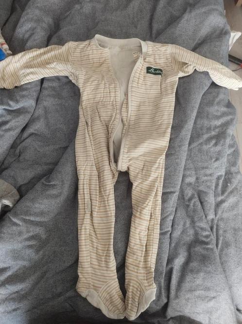 Biologische slaap onesie met voetjes. Dubbel gevoerd, Kinderen en Baby's, Dekens, Slaapzakjes en Inbakerproducten, Gebruikt, Overige typen