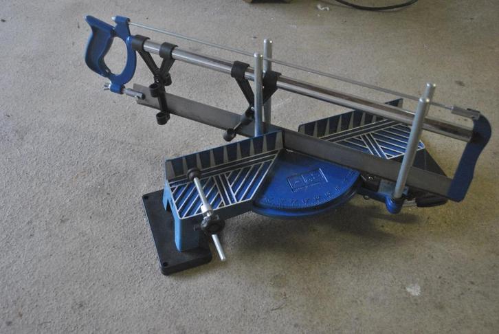 Verstekzaag, Doe-het-zelf en Verbouw, Gereedschap | Zaagmachines, Gebruikt, Overige typen, Ophalen of Verzenden