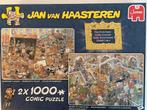 Puzzel Jan van Haasteren - 2x1000 stukjes, Kinderen en Baby's, Speelgoed | Kinderpuzzels, Ophalen of Verzenden, Meer dan 50 stukjes