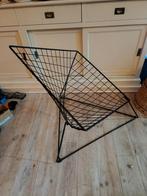 Draadstoel Ikea en Niels Gammelgaard "Oti" jaren 80, Huis en Inrichting, Fauteuils, Ophalen, Zo goed als nieuw, 75 tot 100 cm