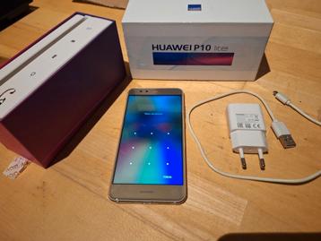 Telefoon Huawei p10 lite goudkleurige  beschikbaar voor biedingen