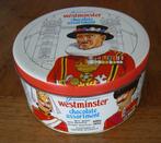 Blik Westminster Koekblik Voorraadblik Afmeting Ø14,2x7,3 cm, Verzamelen, Blikken, Ophalen of Verzenden, Zo goed als nieuw, Koek(jes)