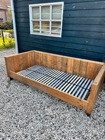 Steigerhouten Bedframe / Tuinbank - 2 stuks beschikbaar voor biedingen