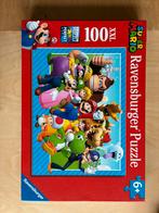 Super Mario puzzel XXL 100 stukjes, Ophalen, Meer dan 50 stukjes, Zo goed als nieuw, 6 jaar of ouder