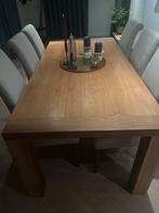Goossens Tafel 1.80m + 6 Stoelen - Ophalen, Huis en Inrichting, Ophalen, Gebruikt, 150 tot 200 cm, Vijf personen of meer
