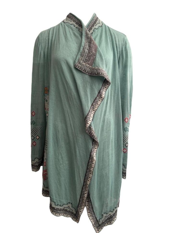 Ivko vest S/M, Kleding | Dames, Truien en Vesten, Zo goed als nieuw, Maat 38/40 (M), Groen, Ophalen of Verzenden