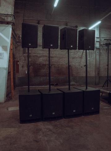 Geluidsset te huur! beschikbaar voor biedingen