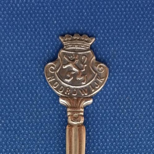 verzilverd lepeltje Noordwijk (posthoorn), Antiek en Kunst, Antiek | Bestek, Ophalen of Verzenden