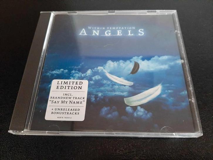 Within Temptation: Angels (maxi-single)!, Cd's en Dvd's, Cd Singles, Gebruikt, Rock en Metal, 1 single, Maxi-single, Ophalen of Verzenden