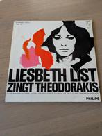 Liesbeth List Zingt Theodorakis LP - Goede Conditie, Ophalen of Verzenden