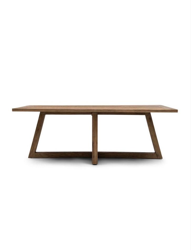 Riviera Maison Bali Eettafel 240, Huis en Inrichting, Tafels | Eettafels, Nieuw, 100 tot 150 cm, 200 cm of meer, Vijf personen of meer