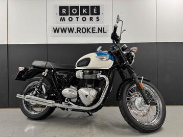 Triumph BONNEVILLE T100"NIEUW STAAT" (bj 2018) beschikbaar voor biedingen