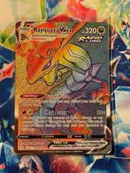 Rayquaza Vmax Rainbow Rare 217/203 Evolving Skies, Ophalen of Verzenden, Gebruikt, Losse kaart, Foil
